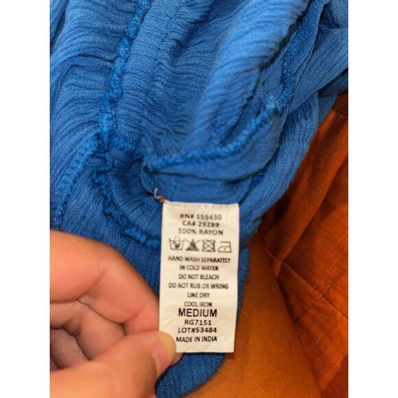 Elan Blue Strapless Jumpsuit  Women's Size Medium - Picture 10 of 10